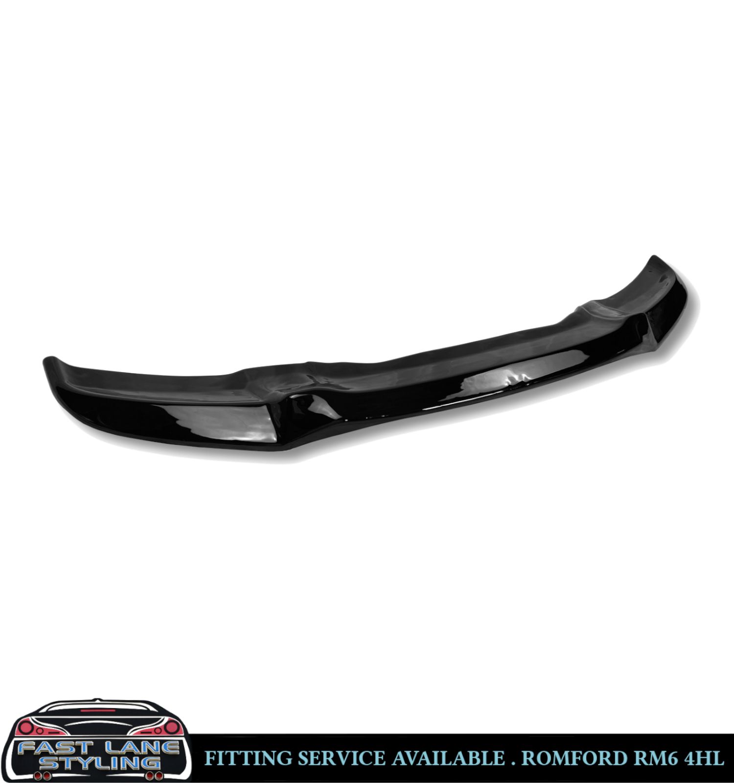FRONT LIP SPLITTER LOWER SPOILER GLOSS BLACK FOR BMW X6 F16 2014-2019 - Image 4