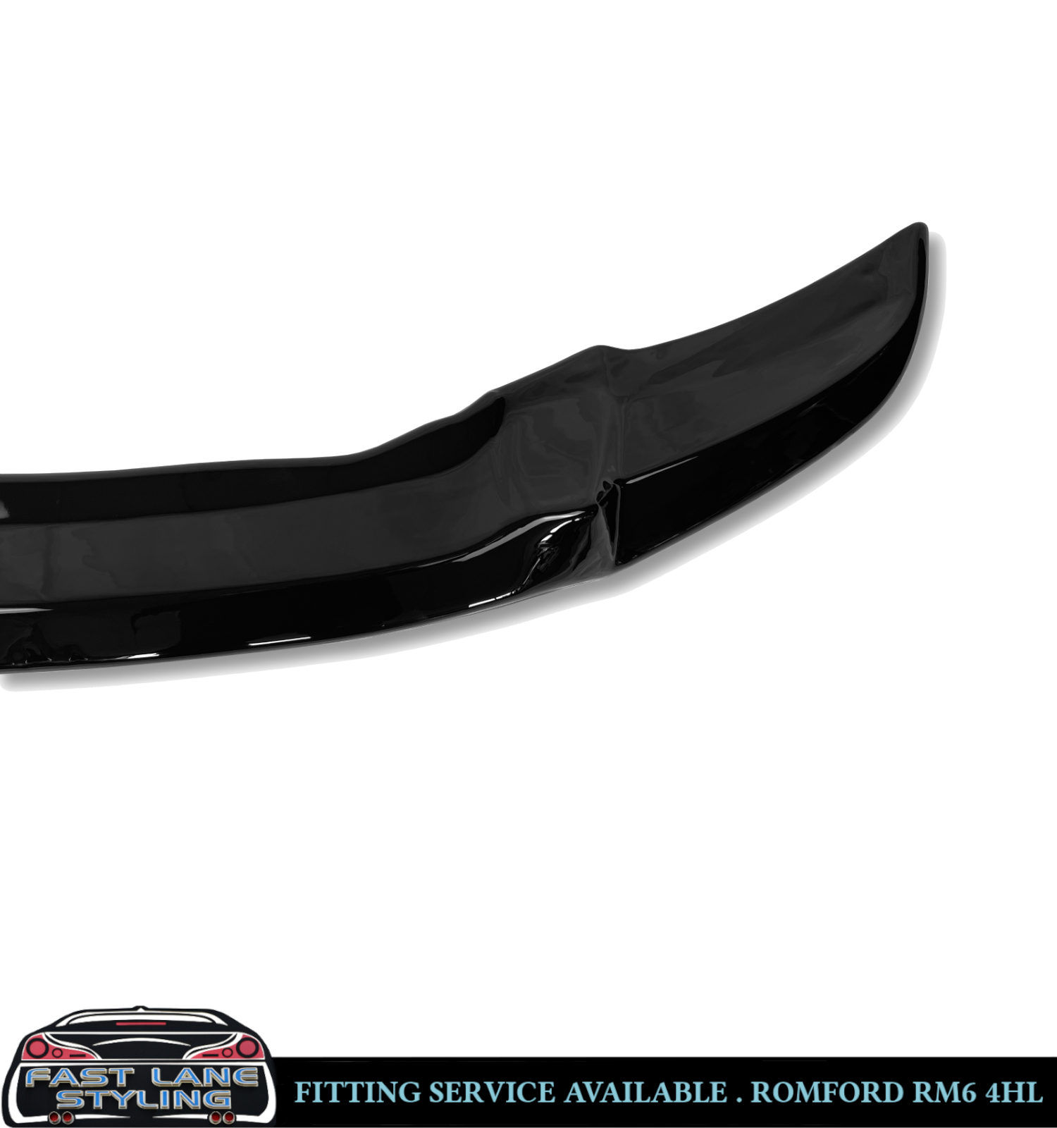 FRONT LIP SPLITTER LOWER SPOILER GLOSS BLACK FOR BMW X6 F16 2014-2019 - Image 5