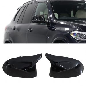 SIDE WING MIRROR COVERS M LOOK GLOSS BLACK FOR BMW G SERIES X5 X6 X7