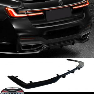 BMW 7 SERIES REAR DIFFUSER VALANCE M PERFORMANCE GLOSS BLACK G11 G12 LCI 2019+