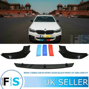 BMW 5 SERIES G30 G31 M SPORT 3 PIECE FRONT LIP SPLITTER