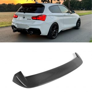 BMW 1 SERIES F20 F21 HATCHBACK REAR BOOT ROOF SPOILER LIP REAL CARBON FIBRE