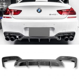 REAR DIFFUSER M PERFORMANCE STYLE CARBON FIBRE FOR BMW 6 SERIES F06 F12 F13 M6
