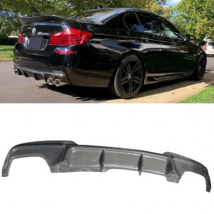 REAR DIFFUSER REAL CARBON FIBRE M5 PERFORMANCE STYLE FOR BMW 5 SERIES F10 F11 M-SPORT
