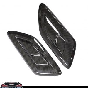RANGE ROVER SPORT L494 FACELIFT BONNET VENTS AIR INTAKE VENTS REAL CARBON FIBRE