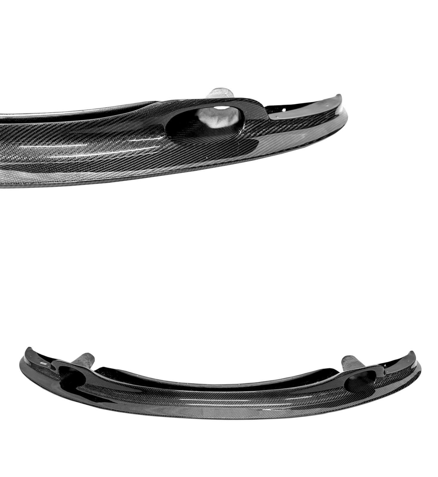 thumbnail image 2 of Carbon Fiber Style Front Lip Bumper Spoiler For BMW E92 M3 (2007-2013) – With Mounting Hardware 2 of 4