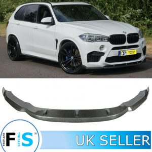 BMW X5M F85 X6M F86 M SPORT 3D STYLE CARBON FIBRE FRONT SPLITTER