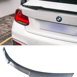 REAR BOOT SPOILER REAL CARBON FIBRE FOR BMW 2 SERIES F22 F23 M2 F87 V STYLE
