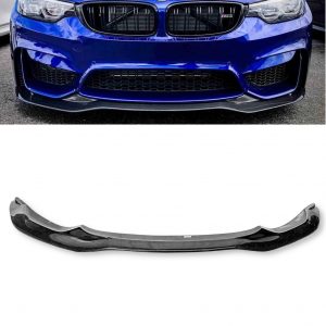 FRONT LIP SPLITTER PSM STYLE CARBON FIBRE FOR BMW M3 F80 & M4 F82 F83 2015+
