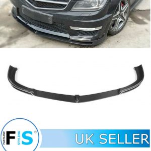 MERCEDES C CLASS W204 C63 AMG VRS STYLE FRONT SPLITTER