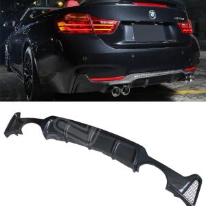 BMW 4 SERIES F32 F33 F36 PERFORMANCE M SPORT QUAD DIFFUSER
