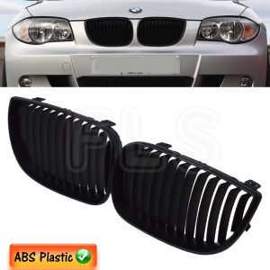 BMW E87 E81 1 SERIES 2004 - 2007 100% ORIGINAL FIT KIDNEY GRILLE - MATTE BLACK