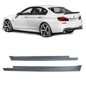 SIDE SKIRTS M PERFORMANCE STYLE PRIMED FOR BMW 5 SERIES F10 F11 2010-2013