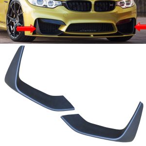BMW F80 M3 F82 F83 M4 FRONT BUMPER SPLITTER LIP COVER CONARDS MATTE BLACK