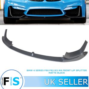 BMW M3 M4 F80 F82 F83 FRONT LIP SPLITTER