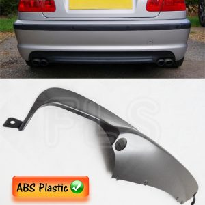 BMW 3 SERIES 1998-2006 E46 M SPORT REAR BUMPER DIFFUSER SPLITTER VALANCE 2D/4D