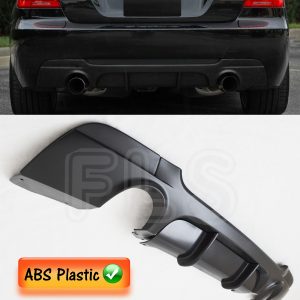 BMW 3 SERIES E92 E93 335 MSPORT REAR DIFFUSER SPLITTER EXHAUST VALANCE BODYKIT