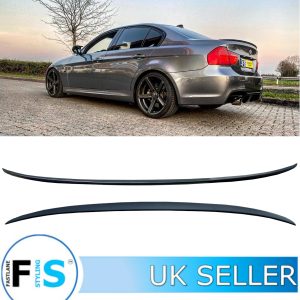 BMW 3 SERIES E90 M3 STYLE REAR BOOT LIP SPOILER