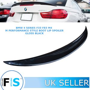 BMW 4 SERIES F33 F83 M4 M PERFORMANCE STYLE REAR BOOT SPOILER