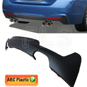 BMW F32 F33 F36 M SPORT BMW 4 SERIES REAR DIFFUSER SPLITTER VALANCE
