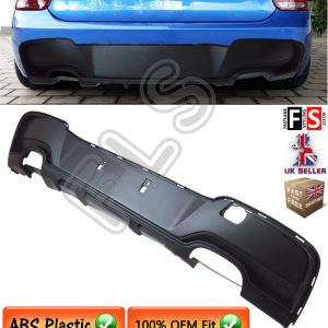 BMW 1 SERIES F20 F21 M-SPORT PERFORMANCE QUAD REAR DIFFUSER SPLITTER VALANCE