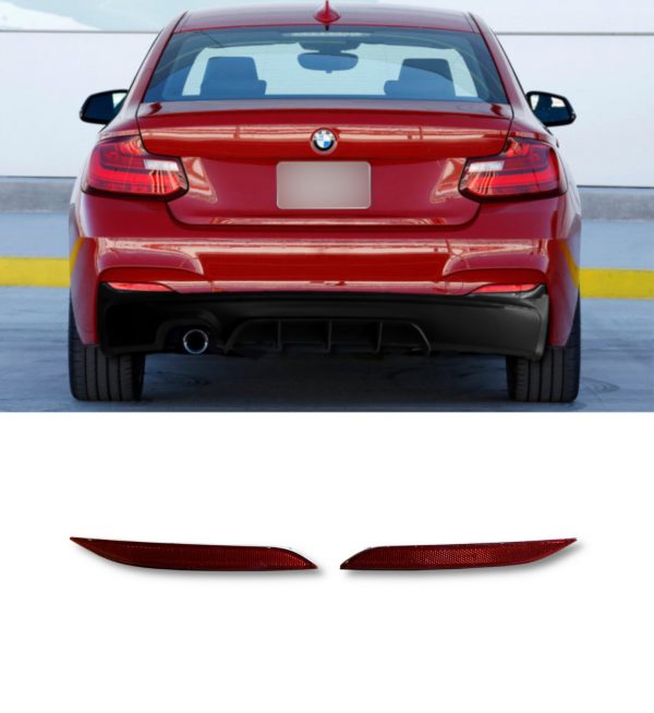REAR BUMPER BODY KIT M SPORT KIT PRIMED FOR BMW 2 SERIES F22 F23 2014-2020 - Image 8