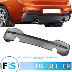 BMW 1 SERIES F20 F21 REAR DIFFUSER 15+ FACELIFT LCI
