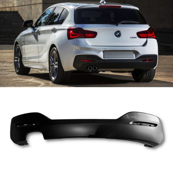 REAR BUMPER & DIFFUSER KIT M SPORT PRIMED FOR BMW 1 SERIES F20 F21 LCI 2015-2019 - Image 5