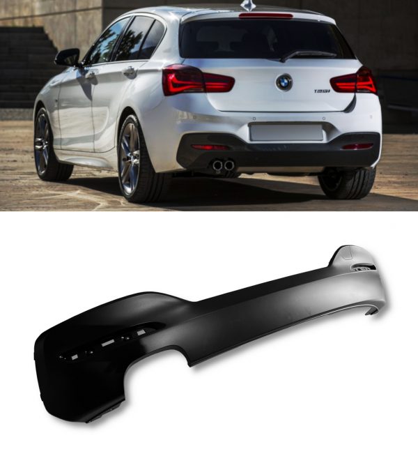 REAR BUMPER & DIFFUSER KIT M SPORT PRIMED FOR BMW 1 SERIES F20 F21 LCI 2015-2019 - Image 6
