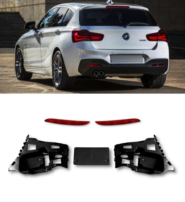 REAR BUMPER & DIFFUSER KIT M SPORT PRIMED FOR BMW 1 SERIES F20 F21 LCI 2015-2019 - Image 8