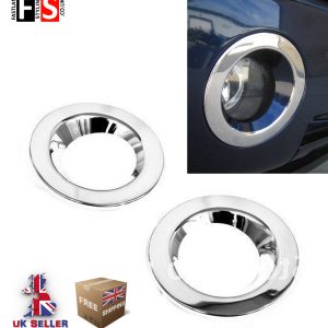 RANGE ROVER SPORT CHROME FOG LIGHT LAMP SURROUNDS COVERS BEZELS TRIMS 10-13
