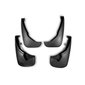 FOR RANGE ROVER VOGUE MUDFLAPS KIT MUDGUARDS FRONT & REAR SET BLACK L322 2002-13