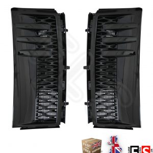 RANGE ROVER L322 VOGUE AUTOBIOGRAPHY SUPERCHARGED 06-12 SIDE VENTS BLACK