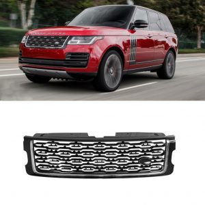 FRONT GRILLE SVA STYLE GLOSS BLACK & CHROME FOR RANGE ROVER VOGUE L405 2018+