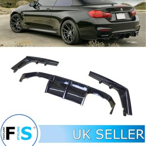BMW 3 4 SERIES F80 F82 M3 M4 REAR DIFFUSER