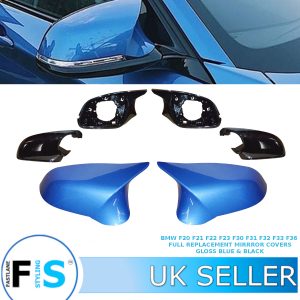 BMW F20 F21 F22 F23 F30 F31 F32 F33 F36 FULL REPLACEMENT WING MIRROR COVERS