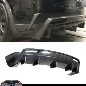 REAR BUMPER VALANCE DIFFUSER CARBON FIBRE FOR TESLA MODEL X 2016+