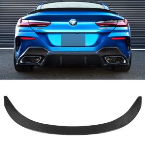 REAR BOOT TRUNK SPOILER REAL CARBON FIBRE FOR BMW 8 SERIES G15 F92 M8 2019+