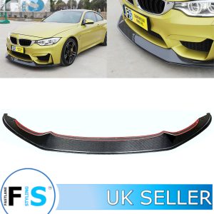 BMW F80 F82 F83 M3 M4 CARBON FIBRE FRONT LIP SPLITTER