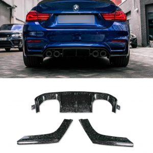 REAR DIFFUSER VORSTEINER STYLE FORGED CARBON FIBRE FOR BMW M3 F80 M4 F82 F83