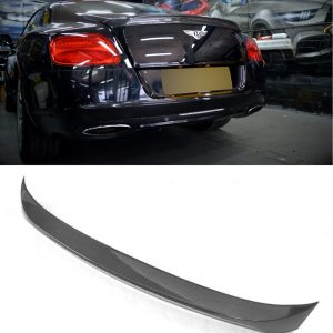 REAR BOOT SPOILER REAL CARBON FIBRE FOR BENTLEY CONTINENTAL COUPE 2-DOOR