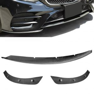 FRONT LIP SPLITTER REAL CARBON FIBRE FOR MERCEDES E CLASS W213 AMG 2016+
