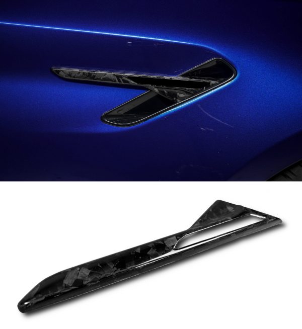 SIDE VENTS FORGED CARBON FIBRE FOR BMW 5 SERIES F90 M5 2018+ - Image 4