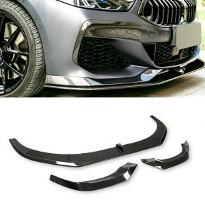 FRONT LIP SPLITTER SPOILER REAL CARBON FIBRE FOR BMW 8 SERIES G14 G15 G16 2019+