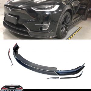 FRONT LIP SPLITTER CARBON FIBRE FOR TESLA MODEL X 2016+