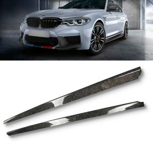 SIDE SKIRTS P STYLE FORGED CARBON FIBRE FOR BMW 5 SERIES G30 F90 M5 PRE-LCI