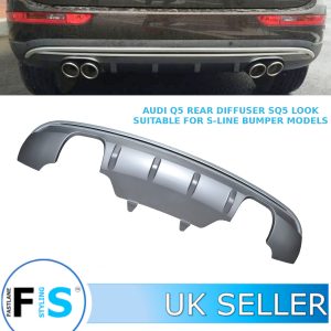 AUDI Q5 REAR DIFFUSER SQ5 LOOK FOR S-LINE BUMPER