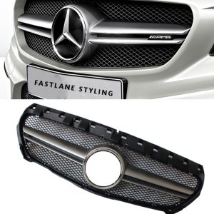 MERCEDES CLA CLASS C117 W117 AMG SPORT FRONT GRILLE CLA45 CLA200 CLA250 NO BADGE