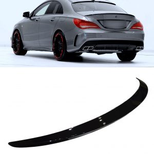 MERCEDES CLA CLASS C117 REAR BOOT TRUNK SPOILER AMG STYLE GLOSS BLACK 2013-2019