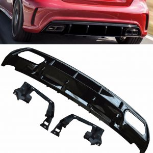 MERCEDES A CLASS W176 AMG LOOK REAR DIFFUSER